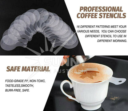 Steel Art Pen Needle Baking Coffee Latte Barista