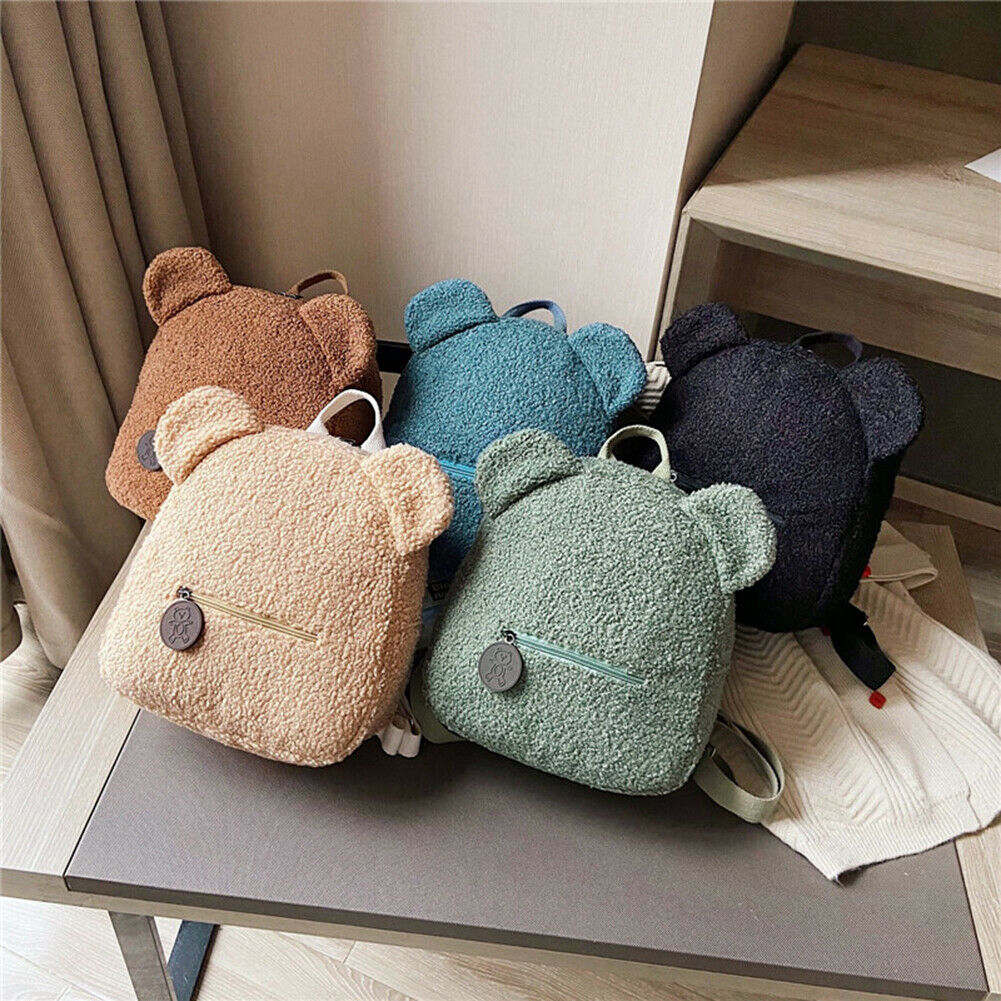 Cute Bear Shaped Shoulder Backpack