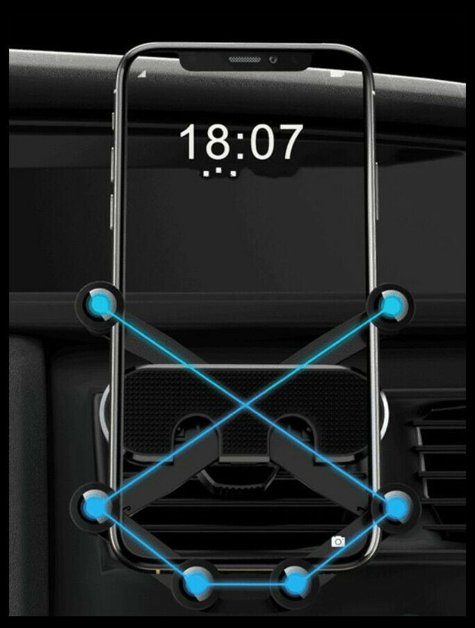 Gravity Car Phone Holder Air Vent Mount 360° Stand