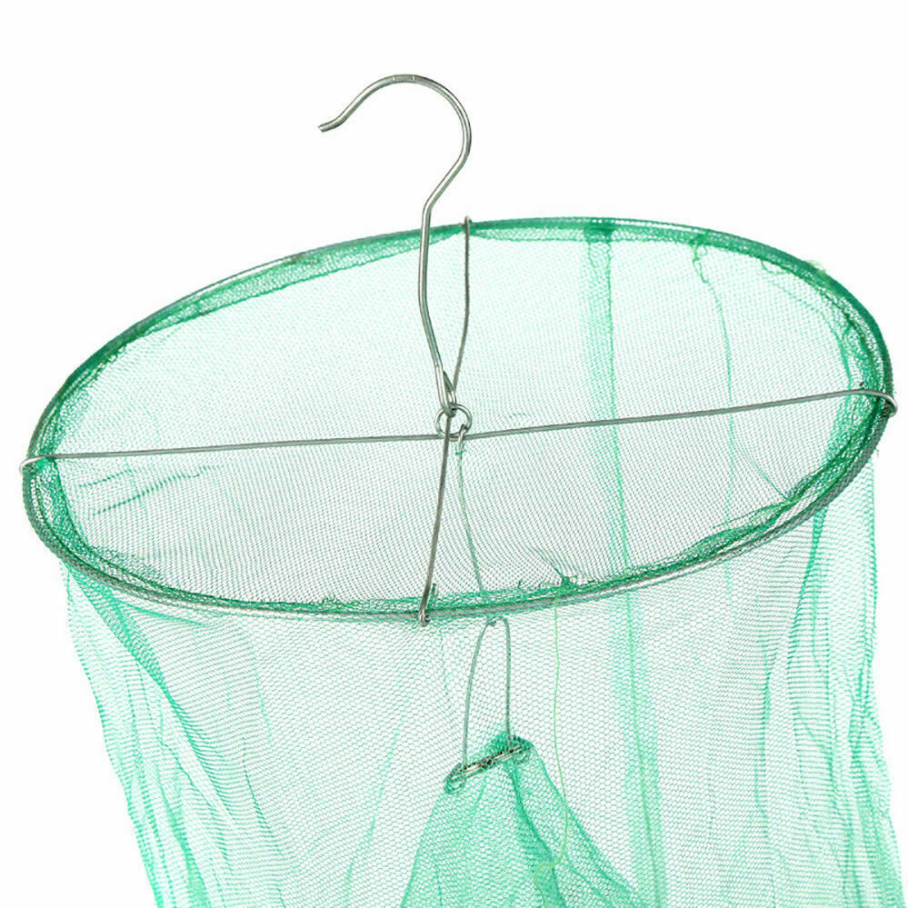 6 Pack Reusable Fly Trap Insect Killer Net Cage Trap