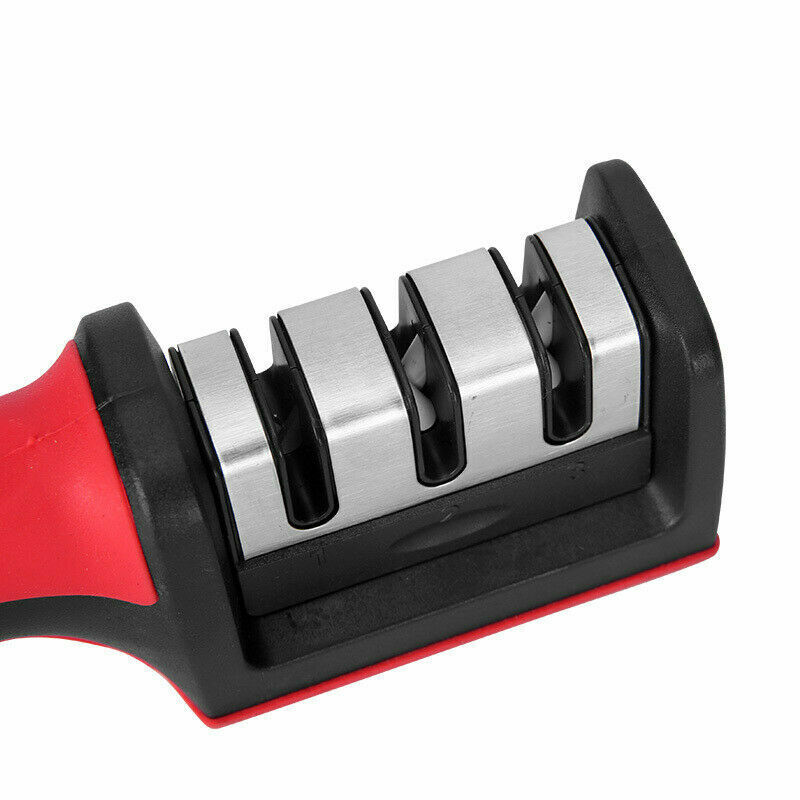 Knife Sharpener 3 Stage Kitchen Sharp Knives Sharpening Tool