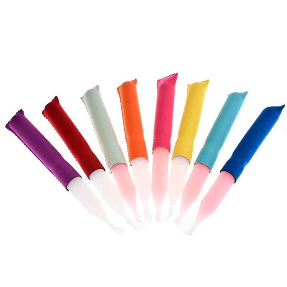 10x Colorful Ice Sleeves Icy Block Lolly Cream Holder