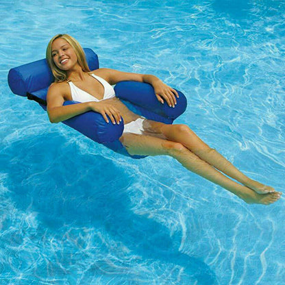 Floating Water Hammock Float Pool Lounge Bed