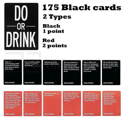 Do Or Drink Card Game Party