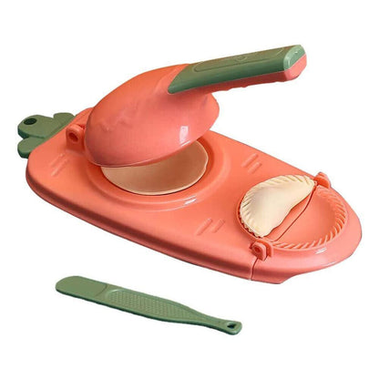 2 in 1 Dumpling Skin Chapati Maker Dough Press Machine Pastry Mould Tool Practic