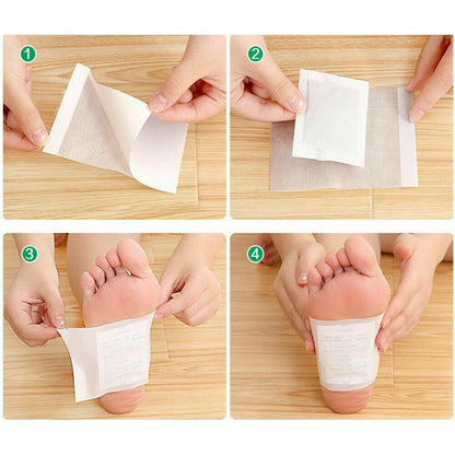 Upto300 Pack Detox Foot Patches Pads Natural plant