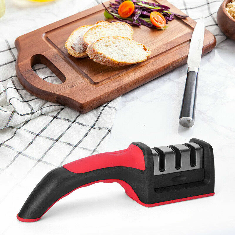 Knife Sharpener 3 Stage Kitchen Sharp Knives Sharpening Tool