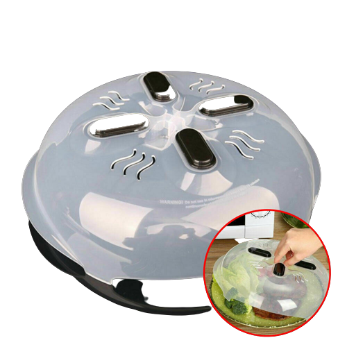 Hover Cover Guard Microwave Food Splatter