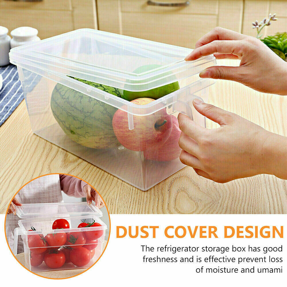 Refrigerator Storage Box Food Container Kitchen