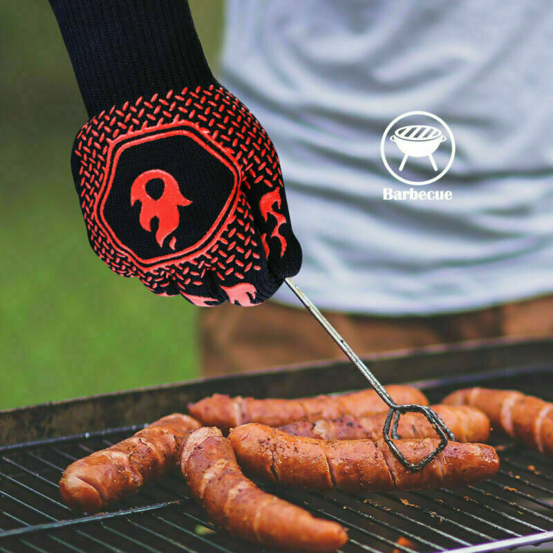 Heat Proof Resistant Oven BBQ Gloves