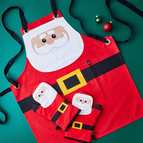 Santas Workshop IV Apron Santa