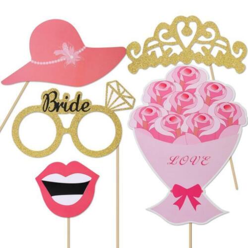 Wedding Photo Booth Props Kit  52pc Set